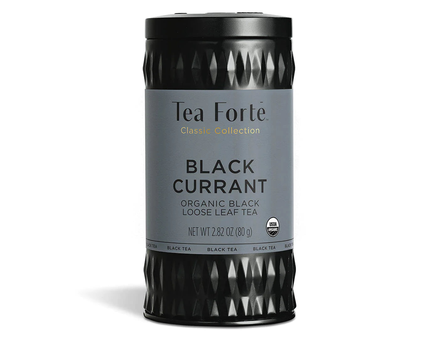 TEA FORTE LOOSE LEAF TEA CANISTERS BLACK CURRANT TEA