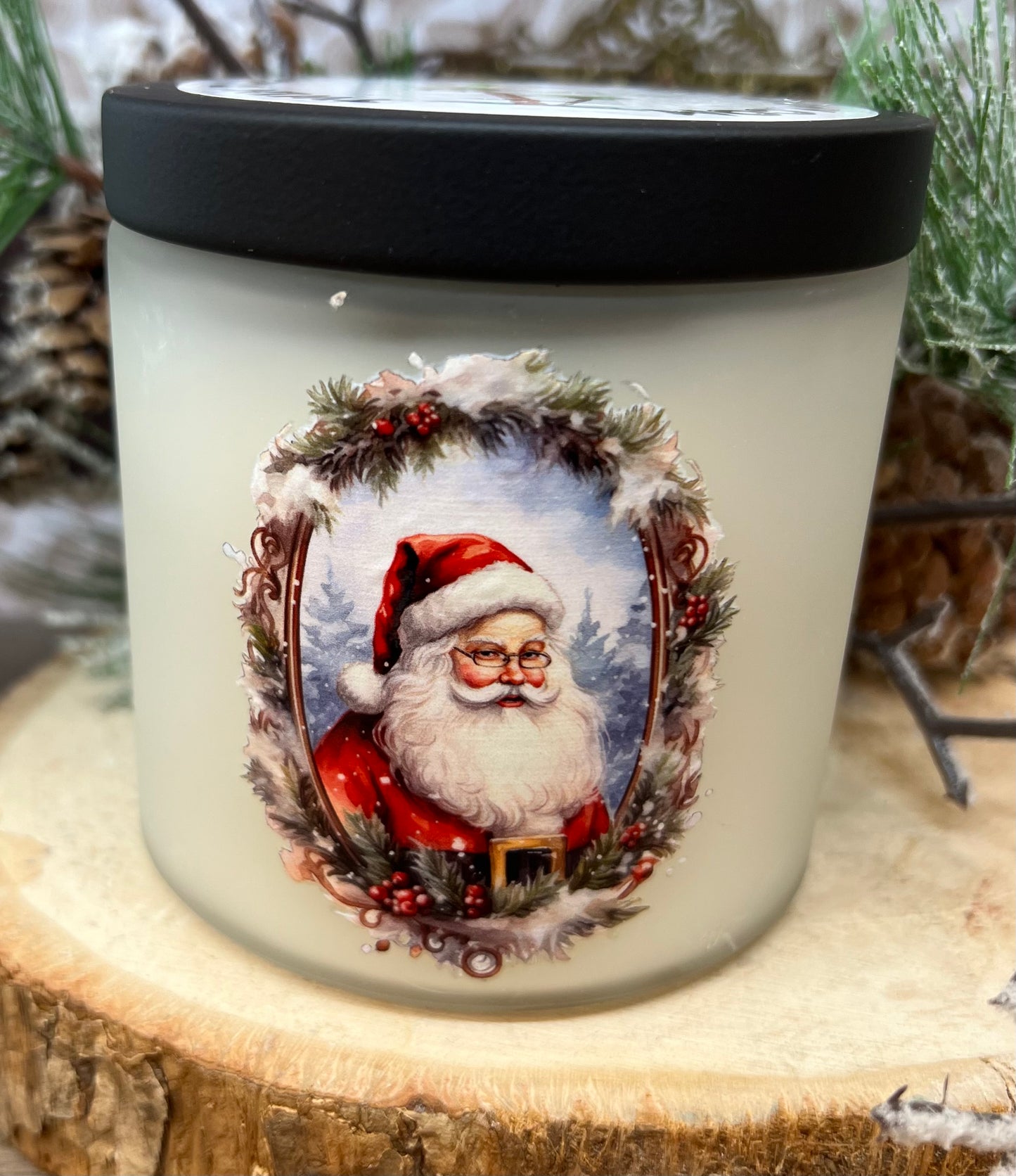 CHRISTMAS KEEPSAKE WINTER SCENE HARVEST SPICE