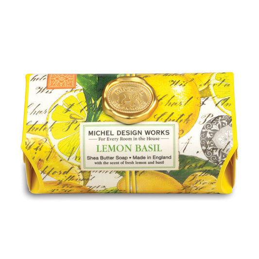 MICHEL DESIGN WORKS LEMON BATH SOAP BAR