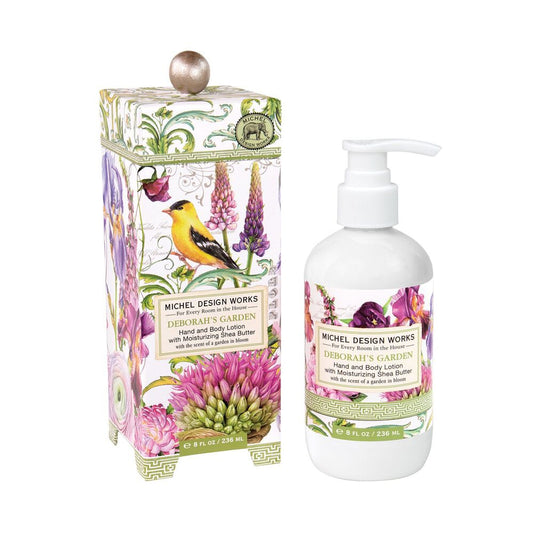 MICHEL DESIGN WORKS DEBORAHS GARDEN HAND & BODY LOTION