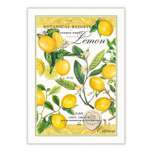 MICHEL DESIGN  LEMON BASIL TOWEL