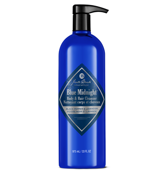 JACK BLACK Blue Midnight Body& Hair Cleanser