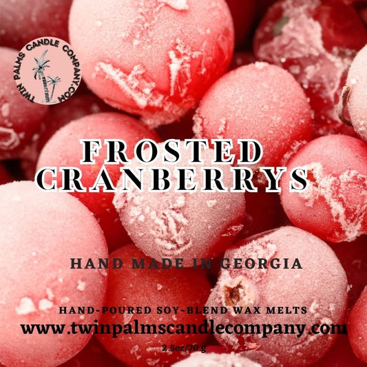 FROSTED CRANNBERRYS WAX MELTS