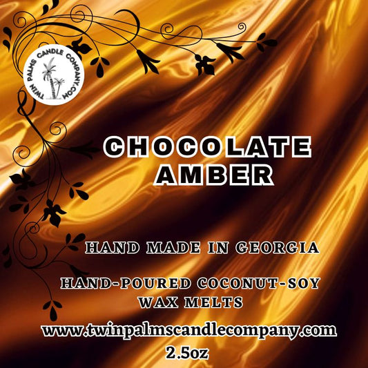 CHOCOLATE AMBER COCONUT-SOY WAX MELTS