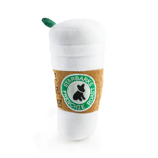 Haute Diggity Dog Starbarks Coffee Cup Plush Dog Toy Xtra Large