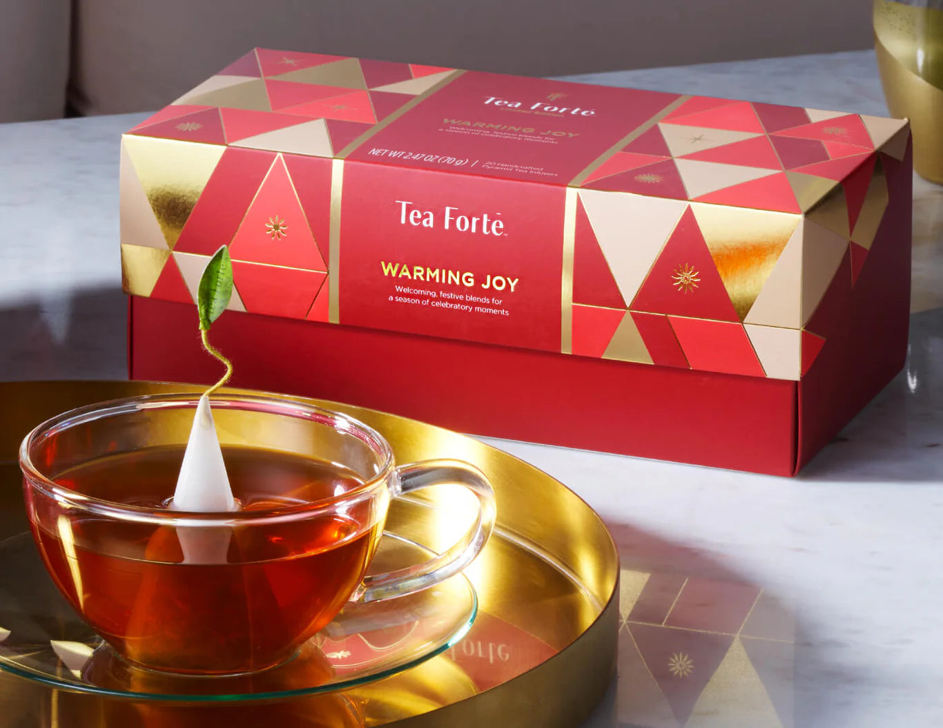 TEA FORTE Petite Presentation Box Warming Joy