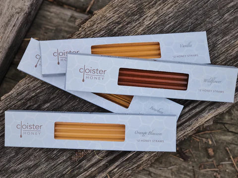 BLACKBERRY BLOSSOM CLOISTER HONEY STRAWS