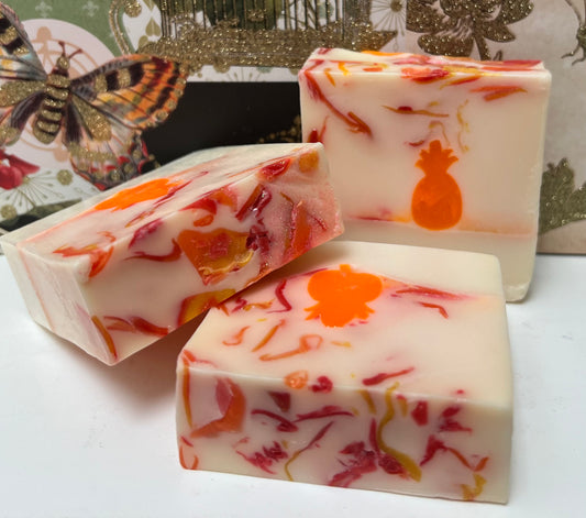 PINEAPPLE MANGO GOAT MILK SOAP