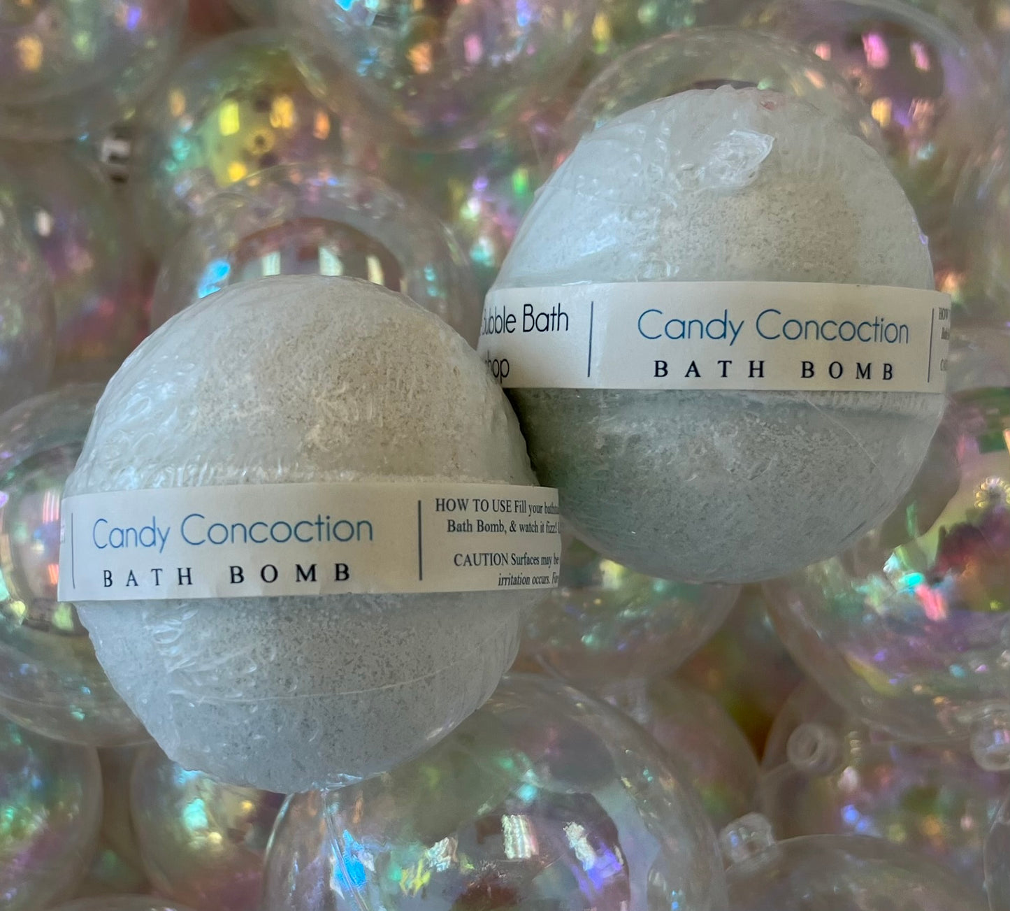 COTTON CANDY BATH BOMB