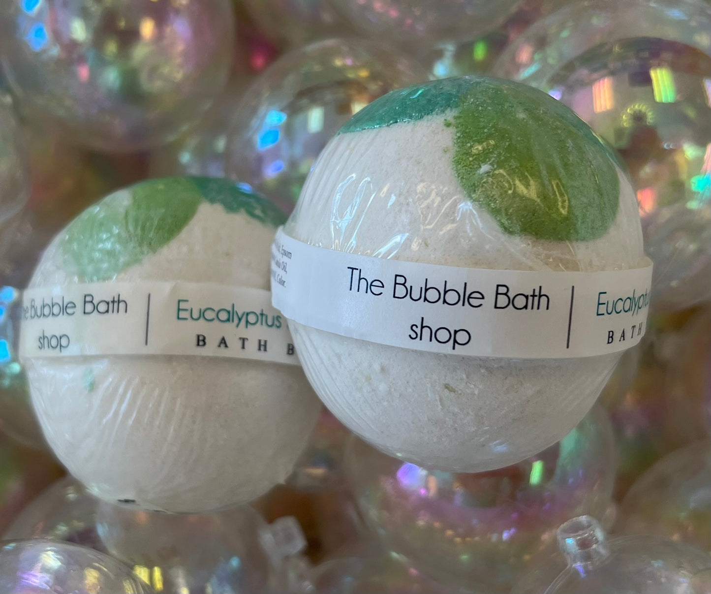 EUCALYPTUS & SPERMINT BATH BOMB