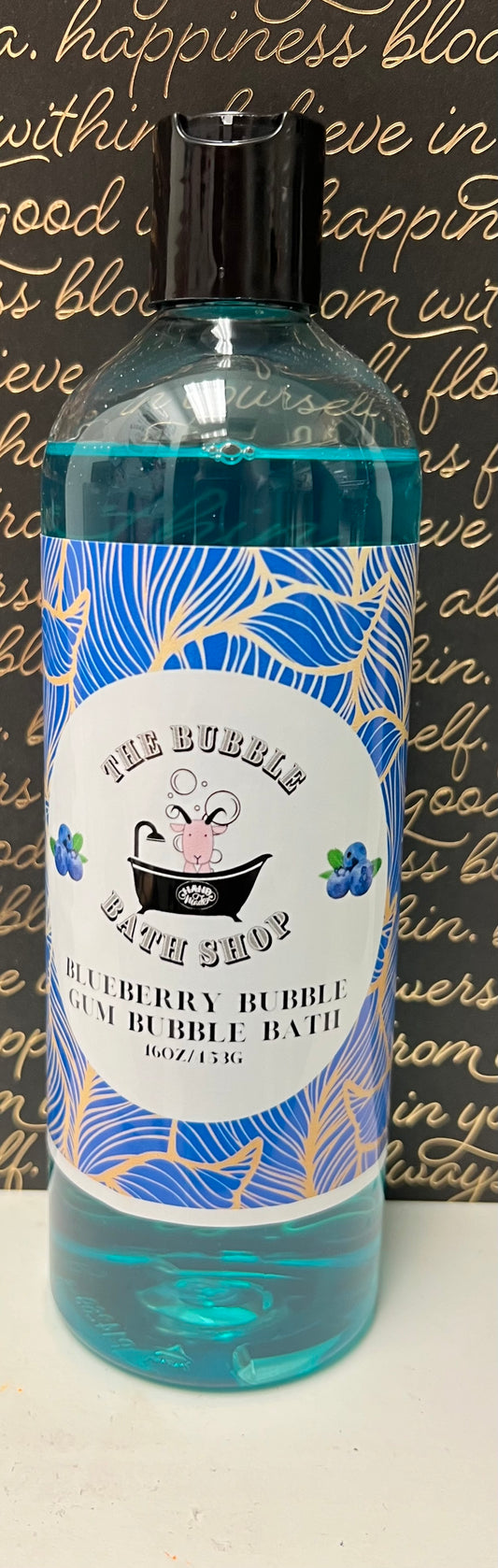 BLUEBERRY BUBBLE GUM BUBBLE BATH 16OZ