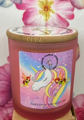 FAIRY DUST & ROSE JAM PARA-SOY 9OZ PINK