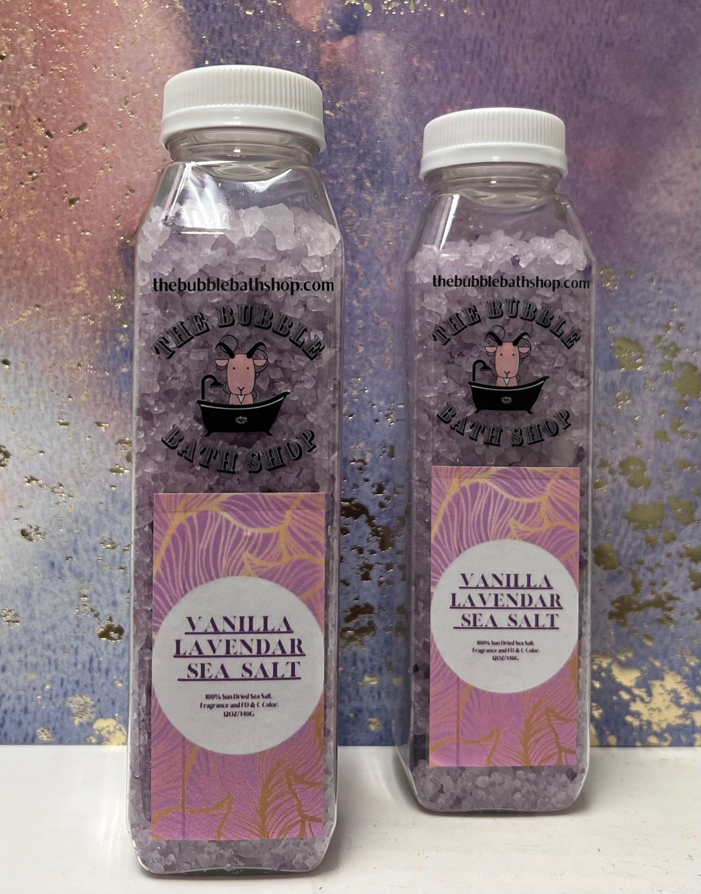 SEA SALT BATH SOAK Lavender & Vanilla: