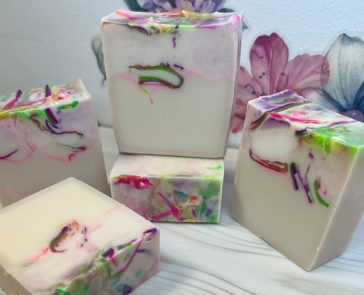 ROSE JAM & fAIRY DUST BARS OF SOAP