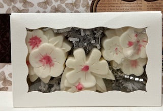 GOAT MILK ROSE FRAGRANCE  FLOWER GIFT SET