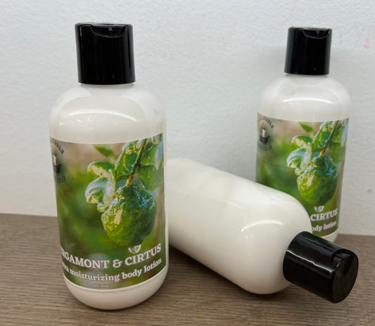 BERGAMONT & CITRUS BODY LOTION 8OZ