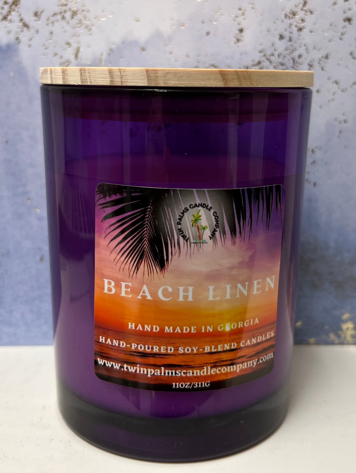 BEACH LINEN CANDLE