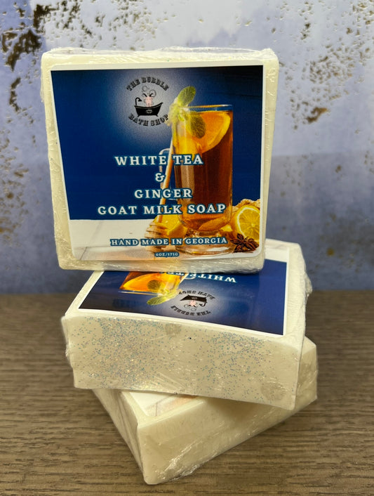 WHITE TEA & GINGER GOAT MILK SOAP