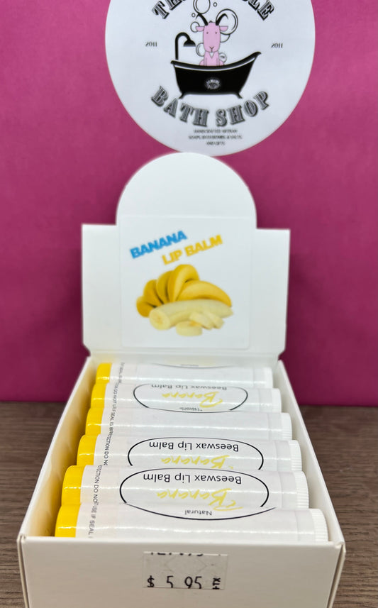 BEESWAX BANANA LIP BALM