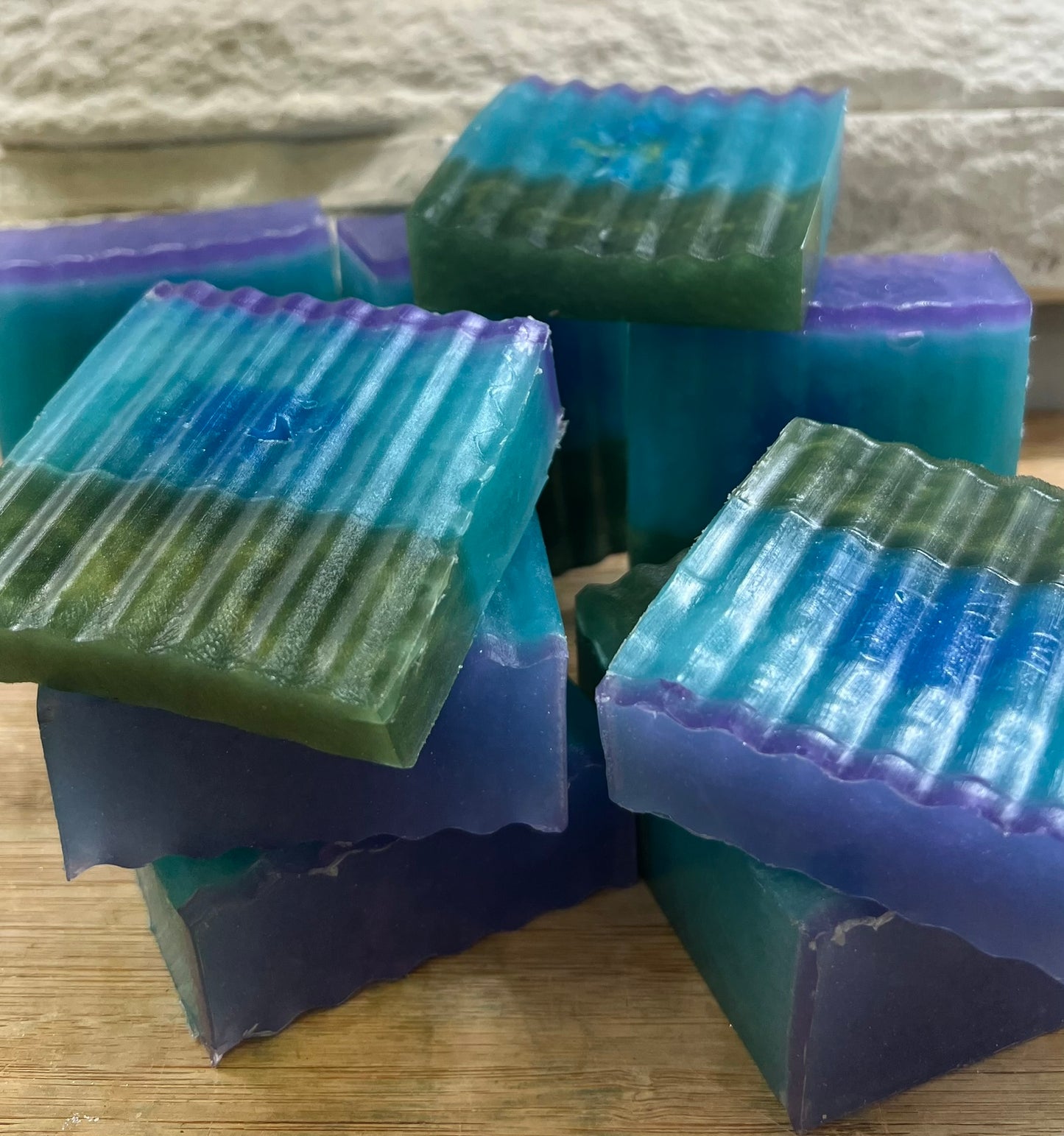 Basil, Sage, & Mint Clear Soap