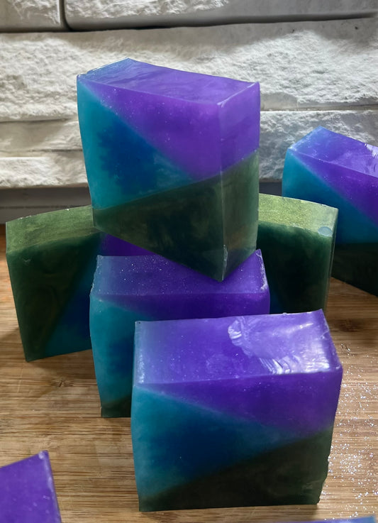 Basil, Sage, & Mint Clear Soap