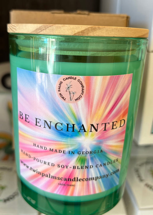 BE ENCHANTED GREEN JAR