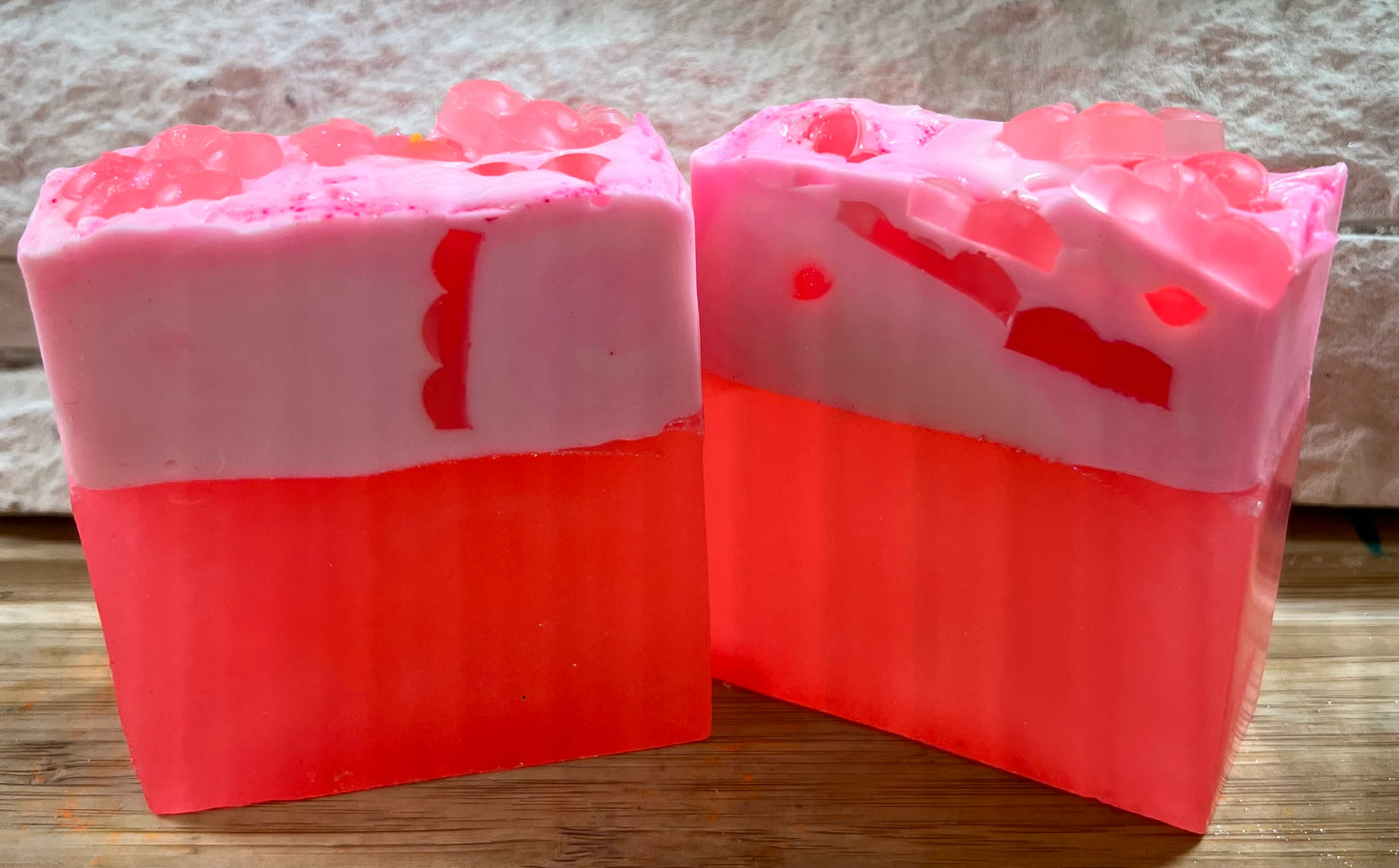 JASMINE/ROSE/PINK QUARTZ GOAT MILK & CLEAR SOAP