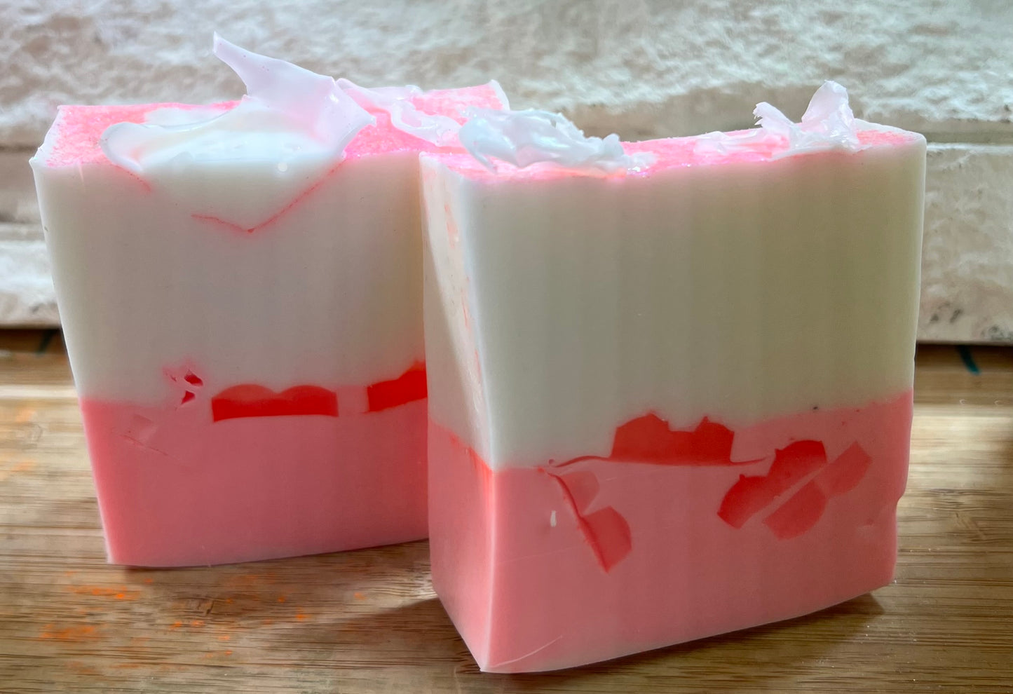 JASMINE/ROSE/PINK QUARTZ GOAT MILK & CLEAR SOAP