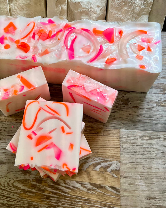 PEACHES AND CREAM GOAT MILK SOAP