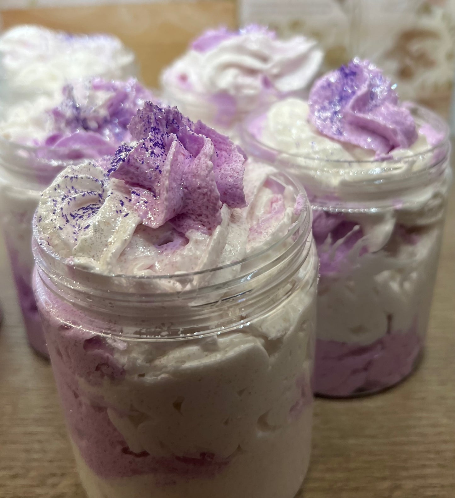 Essential Oil Lavender Foaming  Sugar Scrub.