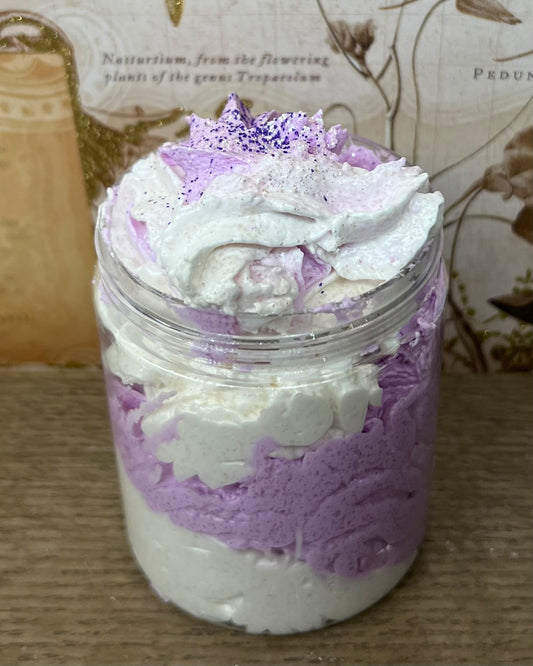 Essential Oil Lavender Foaming  Sugar Scrub.