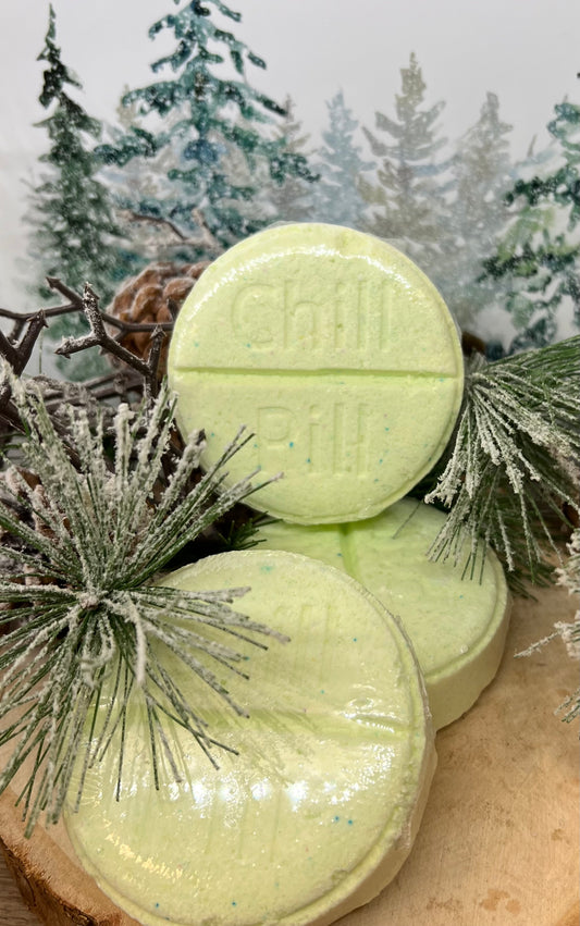 Chill Pill Eucalyptus Spa Collection Bath Bomb