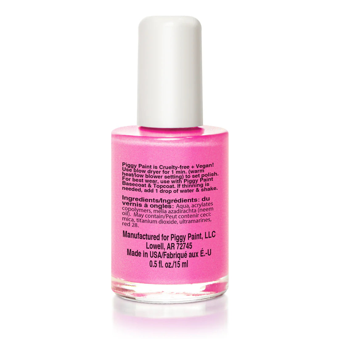 PIGGY PAINT NAIL POLISH JAZZ IT UP  AKA MATTE BRIGHT PINK