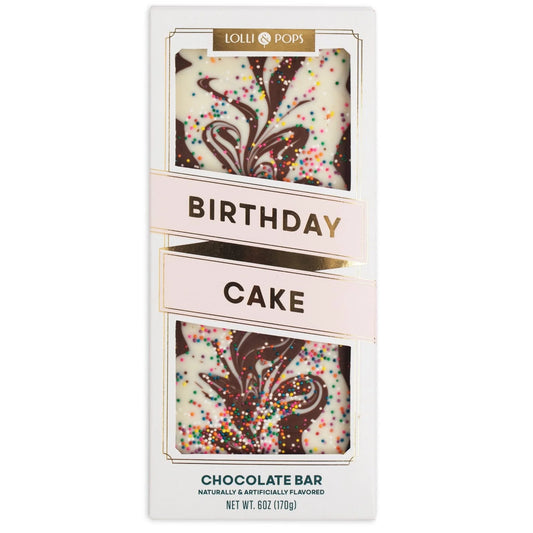 Topped Bar Birthday Cake