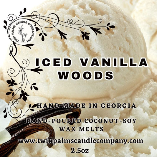 ICED VANILLA WOODS COCONUT-SOY WAX MELTS