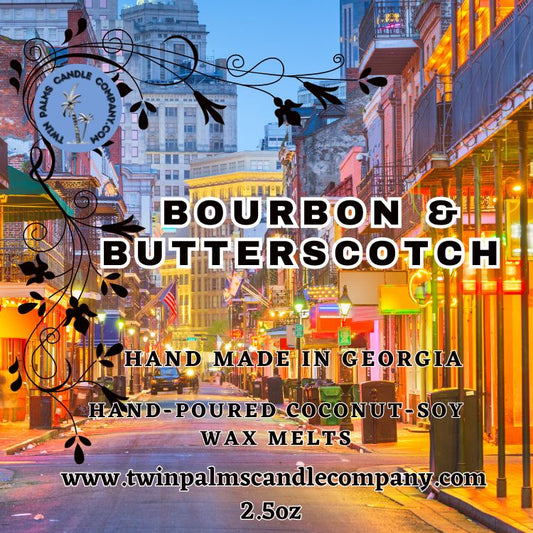 BOURBON BUTTERSCOTCH COCONUT-SOY WAX MELT