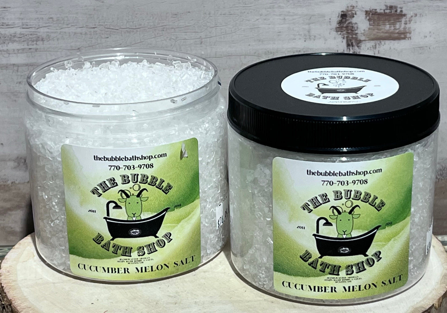 CUCUMBER MELON BATH SALT 16 OZ